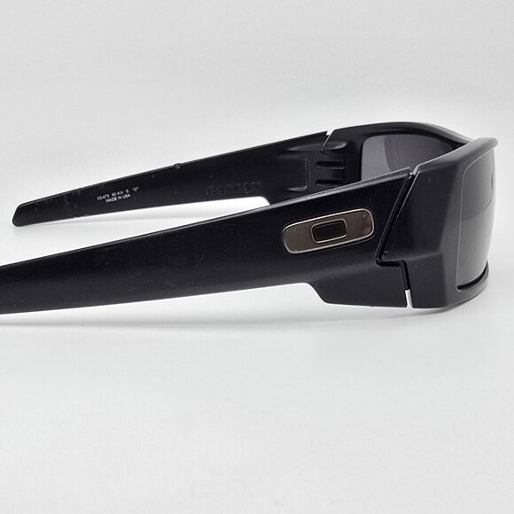 Oakley 03-473 Gascan Matte Black Frame Grey Lens Special Issue Sunglasses 60mm - Picture 5 of 14